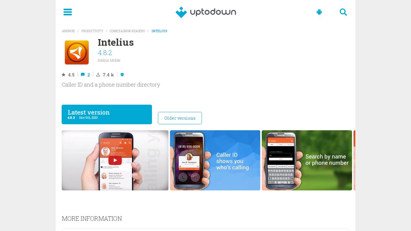 Intelius for Android - Download the APK from Uptodown